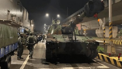 赖清德刚吹嘘最强，台军演习突然出事，大陆4字预言“谋独”结局