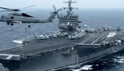 美航母现场爆炸！8 万吨巨舰被炸出 7 个大洞，134 名士兵遇难损失巨大