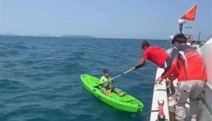 “从陵水漂到三亚”海钓男孩父亲发声：村里抽干水塘找孩子？此事不属实