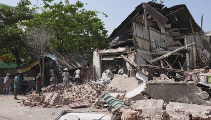缅甸强震后已发生33次余震 震级最高7.5级