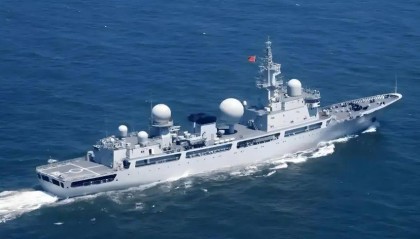 中国815A型侦察船全程监控美军对伊朗的打击，算不算是凑巧？