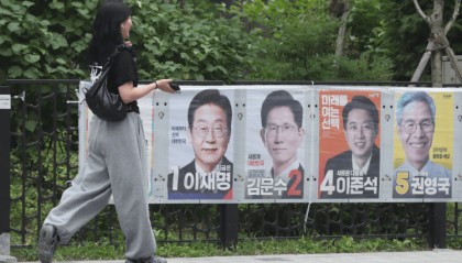 韩国总统大选开始正式投票 新总统最快明早上任！5名候选人谁的胜算大