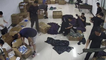 杭州一服装企业收到大量退货单，打开发现已被调包