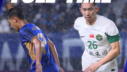 亚冠二级-浙江4-3万隆仍出局 弗兰克2射1传埃弗拉双响