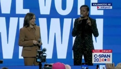 她终于为哈里斯站台：投票给特朗普就是投票反对我们女性