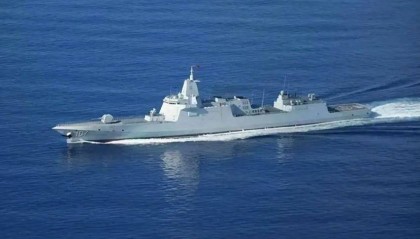 中国4艘军抵达家门口，055大驱开火，澳媒：别乱来！美罕见失声