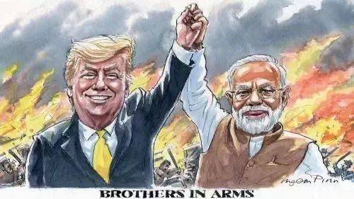 特朗普和莫迪,现在都很愤怒