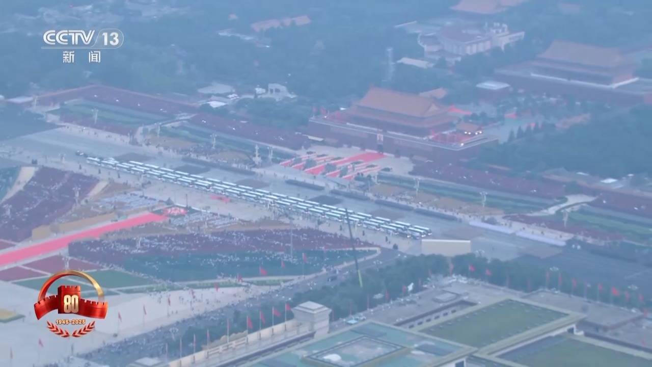 准备就绪！受阅部队已在长安街列阵