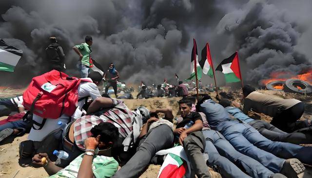 第一支冲向加沙的军队出现了,美以两国遭痛骂,巴以僵局被撕裂!